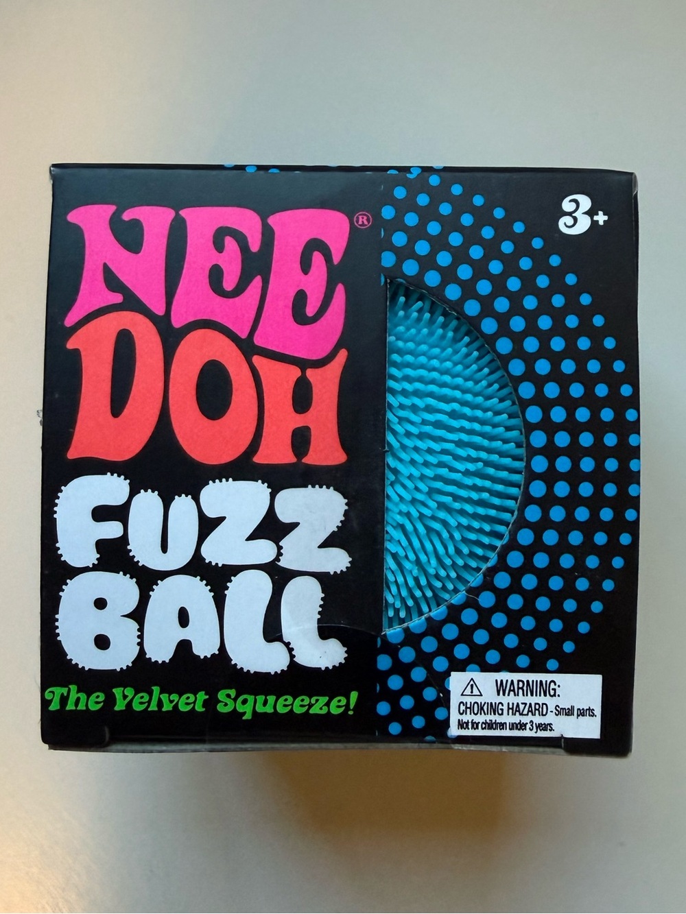 NeeDoh Fuzz Ball Blue